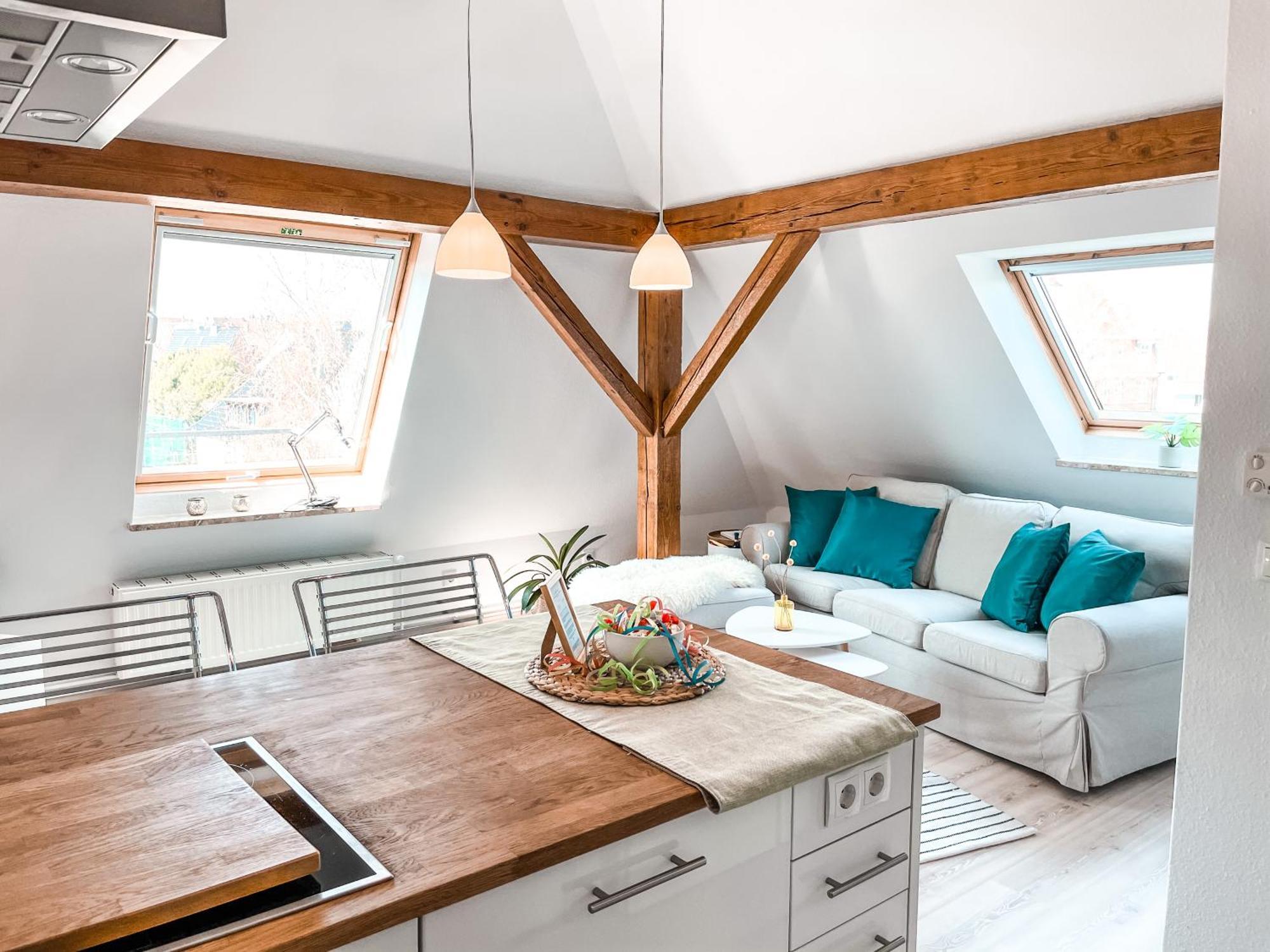 Stilvolle Dachgeschosswohnung In Duesternbrook Kiel Dış mekan fotoğraf